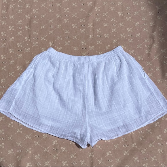 SOLD NWT American Eagle Outfitters White Drawstring Skort Size Medium - Picture 3 of 5